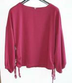 BLOUSE BORDEAUX ZARA TAILLE S, Zara, Paars, Ophalen of Verzenden, Zo goed als nieuw