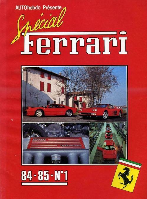 Ferrari années 1984 1985 1987 1989, Livres, Autos | Livres, Comme neuf, Ferrari, Envoi