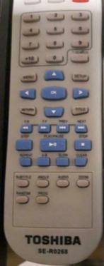 Afstandsbediening Toshiba se-r0268, Audio, Tv en Foto, DVD spelers, Ophalen of Verzenden, Gebruikt, Dvd-speler, Overige merken