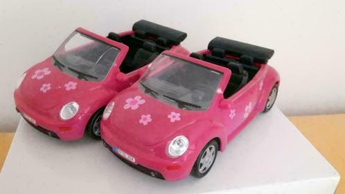 2 x roze volkswagen speelgoedauto, Kinderen en Baby's, Speelgoed |Speelgoedvoertuigen, Ophalen of Verzenden