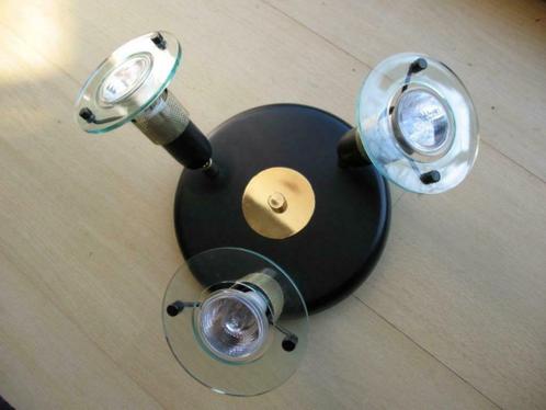 Lichtspotarmatuur Design voor 3 Halogeen/LED Spots 40W E14, Huis en Inrichting, Lampen | Spots, Zo goed als nieuw, Plafondspot of Wandspot