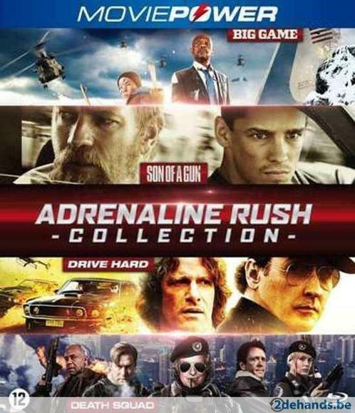 4Blu ray Adrenaline rush collection (MoviePower)gratis verz., CD & DVD, DVD | Action, À partir de 16 ans, Enlèvement ou Envoi