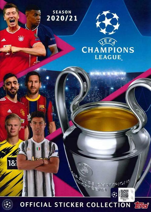 Champions League Season 2020/21 Topps stickers & albums, Verzamelen, Stickers, Nieuw, Sport, Ophalen of Verzenden