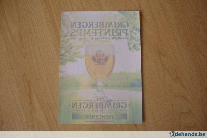 Sticker bier Grimbergen Lente / Grimbergen Printemps, Verzamelen, Stickers, Nieuw, Ophalen of Verzenden