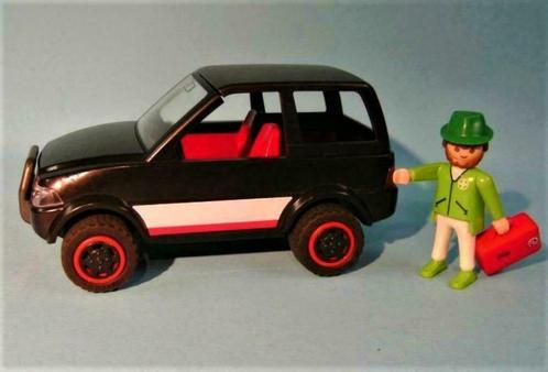 PLAYMOBIL - Zwarte auto met  arts - 1 Klicky, Kinderen en Baby's, Speelgoed | Playmobil, Zo goed als nieuw, Ophalen