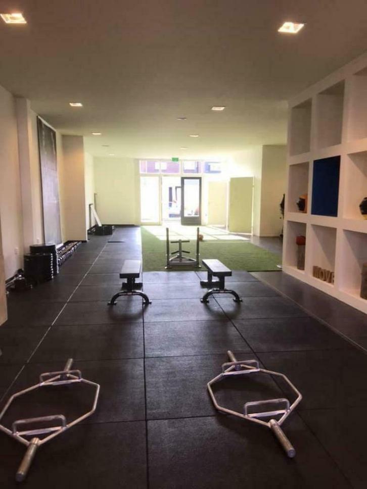 SPORTvloertegels van 100x100x15 mm  met 3 JAAR GARANTIE!!, Sport en Fitness, Overige Sport en Fitness, Nieuw, Ophalen of Verzenden