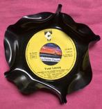 Pot rangement décoratif disque Vinyle artisanat Yves Lecoq, Comme neuf