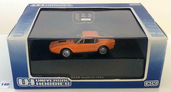 Universal Hobbies SAAB Sonett III - MIB, Hobby en Vrije tijd, Modelauto's | 1:43, Nieuw, Auto, Universal Hobbies, Ophalen of Verzenden