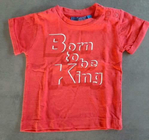 T-shirt maat 62, Kinderen en Baby's, Babykleding | Maat 62, Zo goed als nieuw, Jongetje, Shirtje of Longsleeve, Ophalen of Verzenden