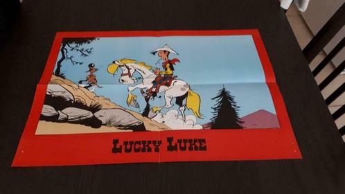 Poster Lucky Luke, Verzamelen, Stripfiguren, Nieuw, Plaatje, Poster of Sticker, Overige figuren, Ophalen of Verzenden