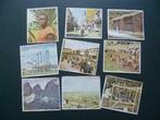 Chromos plaatjes vignettes Iris  Het  Schrijfboek  x 9, Ophalen of Verzenden, Gebruikt