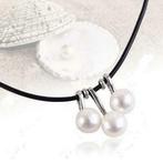 Pendentif 3 perles nacrées, Verzenden