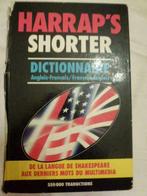 harrap's shorter dictionnaire anglais français/français angl, Livres, Dictionnaires, Anglais, Utilisé, Enlèvement ou Envoi, Collectif