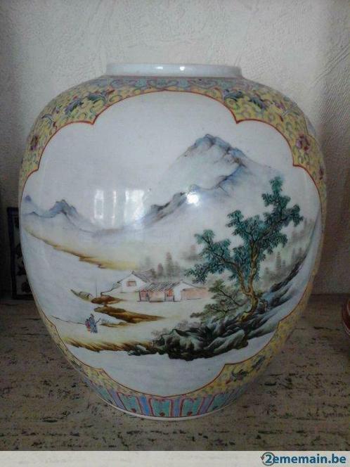 Jar à gingembre  en porcelaine de Chine des années 1960/70, Antiquités & Art, Antiquités | Céramique & Poterie, Enlèvement ou Envoi