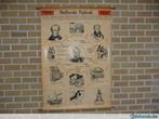 Oude  schoolplaat   hollands tijdvak  1815-1830  w.a.lommer, Enlèvement ou Envoi