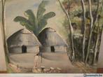 Peinture africaine signé., Antiquités & Art, Art | Peinture | Moderne, Enlèvement