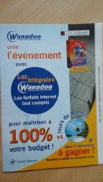 folder "Wanadoo" 32 pages  vintage '2000, Consoles de jeu & Jeux vidéo, Un ordinateur, Enlèvement ou Envoi, Neuf
