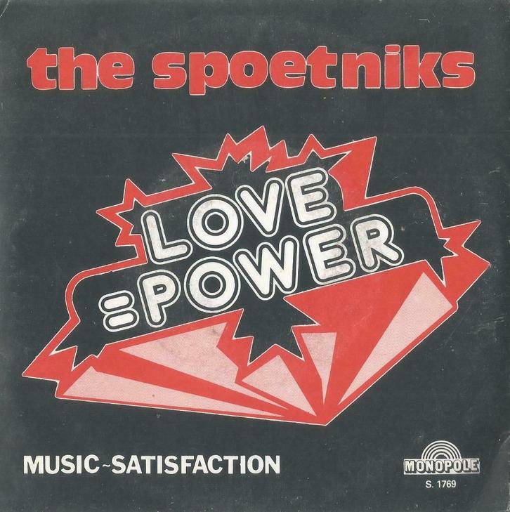 The Spoetniks – Lover Power – Music-Satisfaction - Single, Cd's en Dvd's, Vinyl Singles, Gebruikt, Single, Pop, 7 inch, Ophalen of Verzenden