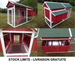 Poulailler XXL abri 12 poules 8 pondoirs abri coq enclos XXL, Animaux & Accessoires, Envoi, Neuf, Poulailler