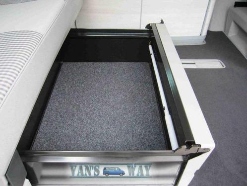 Tapis tiroir banquette VW T5 T6 CALIFORNIA - www.vansway.fr, Autos : Pièces & Accessoires, Habitacle & Garnissage, Volkswagen