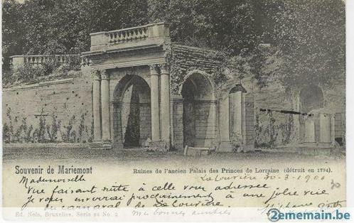 C. P Morlanwelz Mariemont -Ruines ancien palais (c68), Verzamelen, Postkaarten | Buitenland