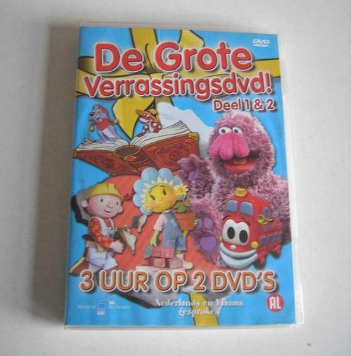 2 DVD's - De Grote Verrassings-DVD - deel 1 & 2., Cd's en Dvd's, Dvd's | Kinderen en Jeugd, Zo goed als nieuw, Film, Overige genres