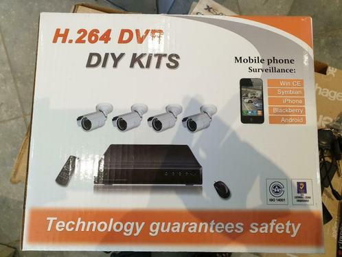 DVR Kit 4 Channel H.264 + 4 IR Camera DVR6704KIT2, TV, Hi-fi & Vidéo, Caméras de surveillance, Enlèvement