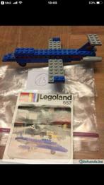 Legoland(13) nr 657 vliegtuig met orgineel plan 1974 €9,00, Gebruikt, Lego, Ophalen