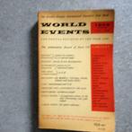 World Events 1959, Boeken, Verzenden, 20e eeuw of later, Gelezen