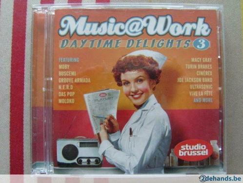 2cd Music @ Work daytime delights 3 (Studio Brussel, 2000), Cd's en Dvd's, Cd's | Verzamelalbums, Zo goed als nieuw, Pop, Ophalen of Verzenden