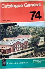 Catalogue trains  Klockner-Moeller 1974 - Prix réduit, Boek of Tijdschrift, Ophalen of Verzenden, Trein, Zo goed als nieuw