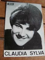 Antieke foto Claudia Sylva gesigneerd., 1960 tot 1980, Foto, Ophalen of Verzenden, Zo goed als nieuw