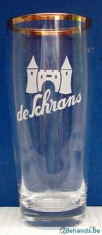 Bier brouwerij glas Schrans (de) Duffel, Verzamelen, Gebruikt, Ophalen of Verzenden