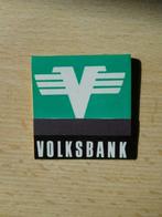 Volksbank-matchbook, Nieuw, Ophalen of Verzenden, Luciferdoosjes of -merken