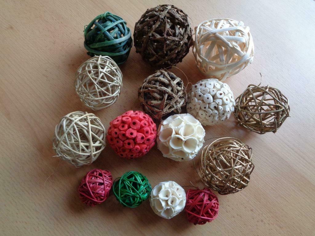 Déco boules X15 pièces., Maison & Meubles, Cuisine | Vaisselle, Utilisé, Enlèvement ou Envoi