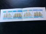 postzegels historische zeilschepen, Postzegels en Munten, Scheepvaart, Ophalen of Verzenden, Zonder stempel, Postfris
