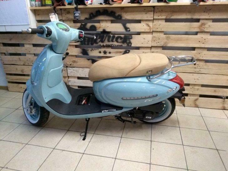 ② gts cappuccino klasse A of b — Scooters | Kymco — 2dehands