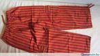 pantalon hippie orange et rouge ligné neuf, Enlèvement ou Envoi, Neuf, Rouge
