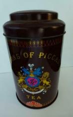 Boîte de thé vide Jacksons of Picadilly, Autres marques, Thé, Utilisé, Enlèvement ou Envoi