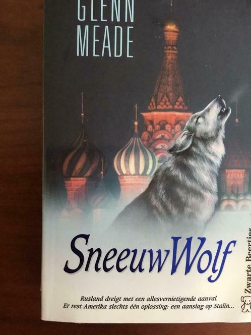 SNEEUW WOLF    GLENN MEADE, Livres, Thrillers, Utilisé, Europe autre, Enlèvement ou Envoi