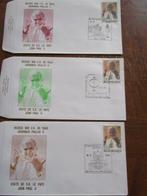 10 stempels J.PAUL II, Postzegels en Munten, Postzegels | Europa | België, Gestempeld, Staatshoofden, Frankeerzegel, Verzenden