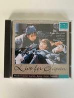 Nieuwe CD: Live for Japan, Flanders Clarinet Quartet, Orkest of Ballet, Ophalen of Verzenden