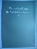 Mercedes-Benz ABS S-Klasse W126 1983 Brochure Catalogue Pros, Gelezen, Mercedes, Verzenden
