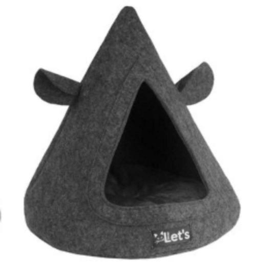 Vilt Huisje Cave TeePee Katten of chihuahuahond mand -NIEUW!, Animaux & Accessoires, Accessoires pour chats, Neuf, Enlèvement ou Envoi