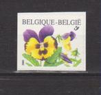 België 2000 Bloemen Viooltje ongetand links **, Animal et Nature, Envoi, Non oblitéré