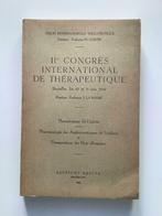 IIe Congrès International de Thérapeutique, 1949, Enlèvement ou Envoi