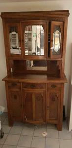 Buffet kast met spiegelglas, Antiek en Kunst, Antiek | Meubels | Kasten, Ophalen
