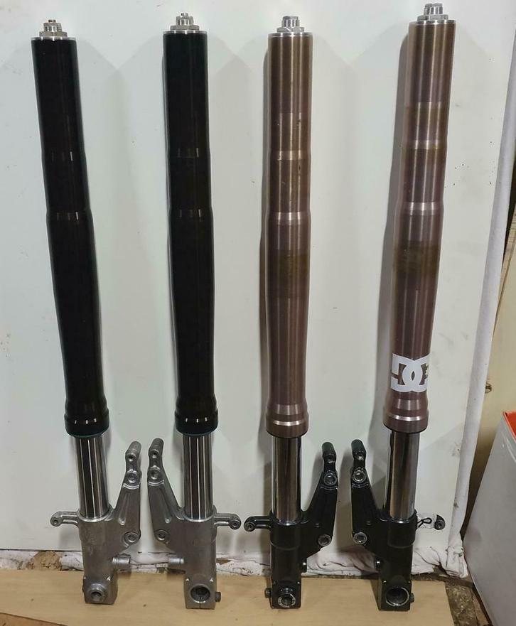 Usd voorvork set WP serviced gereviseerd YZF750R 1993 Yamaha, Motoren, Motoren | Yamaha, Particulier, Super Sport, meer dan 35 kW