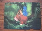 2  3D prenten Tarzan Disney "uitgegeven door Nestle" 1990-20, Comme neuf, Autres sujets/thèmes, 1980 à nos jours, Enlèvement ou Envoi