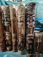 Tiki en cocotier 200 cm, Antiquités & Art, Art | Sculptures & Bois, Enlèvement ou Envoi